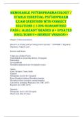 Memorable Psychopharmacology &sol; Stahls Essential Psychopharm Exam Questions with Correct Solutions&vert;&vert;100&percnt; Guaranteed Pass&vert;&vert;Already Graded A&plus; Updated 2025&sol;2026&excl;&excl;&excl;<<Newest Version>>