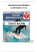 &OpenCurlyDoubleQuote;Complete Study Guide&colon; Basic Biomechanics &lpar;Hall&comma; 9th Ed&period;&rpar; &mdash; Chapters 1-15&rdquo;