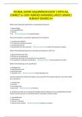 PSI REAL ESTATE SALESPERSON EXAM 1 WITH ALL CORRECT & 100&percnt; VERIFIED ANSWERS&vert;LATEST UPDATE&vert; ALREADY GRADED A&plus;