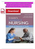 Test Bank for Craven & Hirnle's Fundamentals of Nursing&colon; Concepts and Competencies for Practice&comma; 10th Edition by Christine Henshaw&comma; Renee Rassilyer &vert; 2025&sol;2026