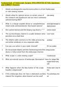 Fundamentals of Endoscopic Surgery &lpar;FES&rpar; UPDATED ACTUAL Questions  and CORRECT Answers