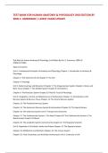 TEST BANK FOR HUMAN ANATOMY & PHYSIOLOGY 2ND EDITION BY  ERIN C&period; AMERMAN &vert; LATEST EXAM UPDATE
