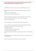 First AID&sol; CPR ACTUAL FINAL EXAM LATEST Review WITH QUESTIONS AND CORRECT VERIFIED ANSWERS GRADED A&plus; GUARANTEED 100&percnt; PASS