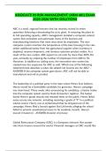 ASSOCIATE IN RISK MANAGEMENT &lpar;ARM 401&rpar; EXAM  2025-2026 WITH SOLUTIONS 