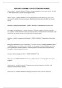 AGR SUPPLY SERGEANT EXAM QUESTIONS AND ANSWERS