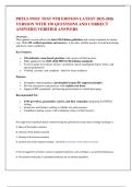 PHTLS POST TEST 9TH EDITION LATEST 2025-2026 VERSION WITH 150 QUESTIONS AND CORRECT ANSWERS&vert; VERIFIED ANSWERS 