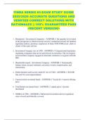 FINRA SERIES 65 EXAM STUDY GUIDE  2025&sol;2026 ACCURATE QUESTIONS AND  VERIFIED CORRECT SOLUTIONS WITH  RATIONALES &vert;&vert; 100&percnt; GUARANTEED PASS  <RECENT VERSION> 
