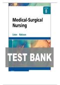 TEST BANK FOR Medical-Surgical Nursing 8th Edition by Adrianne Dill Linton &comma; Mary Ann Matteson ISBN&colon;978-0323826716 ALL CHAPTERS COVERED YOUR ULTIMATE GUIDE 100&percnt; VERIFIED A&plus; GRADE ASSURED&excl;&excl;&excl;&excl;&excl; NEW LATEST UPDATE&excl;&excl;&excl;&excl;&excl;