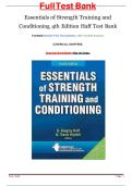 Essentials of Strength Training and Conditioning 4th Edition Haff Test Bank Test Bank Directly From The publisher&comma; 100&percnt; Verified Answers&period;   COVERS ALL CHAPTERS&period;   Download Immediately After the Order&period;