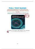 Test Bank For Lehninger Principles of Biochemistry 8th Edition By David L&period; Nelson&semi; Michael M&period; Cox &vert; 9781319228002 &vert; &vert; Chapter 1-28 &vert; All Chapters with Answers and Rationals