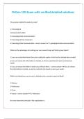 FHGEN 120 EXAM COMPILATION BUNDLE