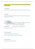 SDSU PSY 319 EXAM 1 ACTUAL FINAL EXAM WITH WELL SOLVED TEST QUESTIONS &ndash; ALREADY GRADED