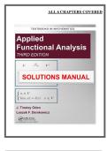 Applied Functional Analysis&comma; 3rd Edition &lpar;2018&rpar; &ndash; Oden &ndash; Solutions Manual PDF