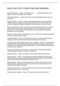 EDUC 2130 TEST 2 QUESTIONS AND ANSWERS