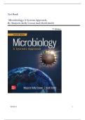 Test Bank for Microbiology&colon; A Systems Approach&comma; 7th Edition by Marjorie Kelly Cowan and Heidi Smith&comma; Verified Complete Chapters 1-25&vert;&vert; NEWEST