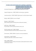 ATCBE EXAM QUESTIONS WITH CORRECT ANSWERS 2025&sol;2026 EXAM QUESTIONS AND CORRESPONDING ANSWERS WITH SURETY OF 100&percnt; PASS MARK