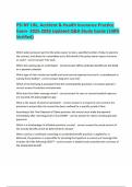 PSI NY Life&comma; Accident & Health Insurance Practice Exam- 2025-2026 Updated Q&A Study Guide &lpar;100- Verified&rpar;&period;pdf