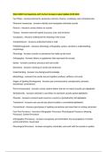 WGU D668 Test Questions with Correct Answers Latest Update 2025-2026