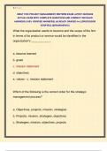 OMGT 5783 PROJECT MANAGEMENT MIDTERM EXAM LATEST 2025&sol;2026  ACTUAL EXAM WITH COMPLETE QUESTIONS AND CORRECT DETAILED  ANSWERS &lpar;100&percnt; VERIFIED ANSWERS&rpar; &vert;ALREADY GRADED A&plus;&vert; &vert;&vert;PROFESSOR  VERIFIED&vert;&vert; &vert;&vert;BRANDNEW&excl;&excl;&excl;&vert;&vert; 