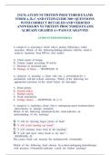 &lpar;NGN&rpar; ATI RN NUTRITION PROCTORED EXAMS FORM A&comma; B&comma; C AND STUDYGUIDE 300&plus; QUESTIONS  WITH CORRECT DETAILED AND VERIFIED ANSWERS&sol;RN NUTRITION PROCTORED EXAMS ALREADY GRADED A&plus;&sol;PASS GUARANTEE 