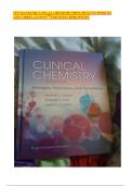 TEST BANK FOR CLINICAL CHEMISTRY PRINCIPLES TECHNIQUES AND CORRELATIONS 9TH EDITION BY BISHOP FODY
