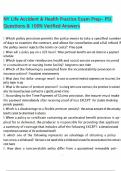 PSI NY Life&comma; Accident & Health Insurance 2025-2026 Mega Bundle &vert; 500&plus; Verified Q&A &plus; Flashcards &plus; A&plus; Study Guides