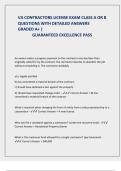 VA CONTRACTORS LICENSE EXAM CLASS A OR B QUESTIONS WITH DETAILED ANSWERS