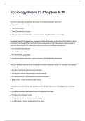 General Sociology EXAM 1 &lpar;Ch&period;1-3&rpar; Mortenson Actual Questions With Correct Detailed Answers&period; 