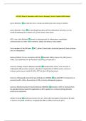 ATR 257 Exam 1 Questions with Correct Answers&vert; Latest Update 100&percnt; Solved
