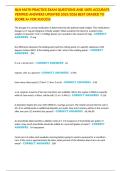NLN MATH PRACTICE EXAM QUESTIONS AND 100&percnt; ACCURATE VERIFIED ANSWERS UPDATED 2025&sol;2026 BEST GRADED TO SCORE A&plus; FOR SUCCESS