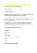 ICT 285 Lectures 1-7 Bundled Questions Answered Correctly Latest Update 2025&sol;2026