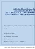CA PSI Life&comma; Accident & Health Agent Exam Prep 2025&sol;2026 &ndash; Study Guide & Practice Questions