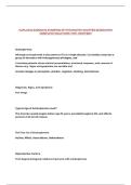 KAPLAN & SADOCK'S SYNOPSIS OF PSYCHIATRY CHAPTER SEVEN WITH COMPLETE SOLUTIONS 100&percnt; VERIFIED&excl;&excl;