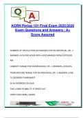AORN Periop 101 Final Exam &lpar;150&plus; Questions&rpar; &vert; Sterile Technique&comma; Sutures&comma; Anesthesia