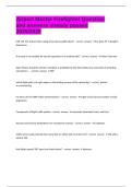 Airport Master Firefighter Question and answers already passed 2025&sol;2026