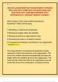 HESI PN LEADERSHIP EXIT EXAM NEWEST VERSION  2025&sol; 2026 WITH COMPLETE 300 QUESTIONS AND  SOLUTION 100&percnt; VERIFIED ANSWERS WITH  RATIONALES A&plus; GRADED&sol; NEWEST EXAMS&excl;&excl;&excl; 