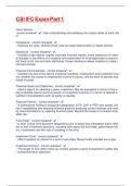 CSI IFC Exam Part 1&lpar;Key terms&rpar;Correctly Solved&excl;&excl;