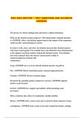 WGU D203 SECTION 1 TEST QUESTIONS AND ACCURATE ANSWERS