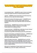 WGU D203&sol; D203  DETAILED ARCHIVE OF PACKAGED EXAM CONTENT WITH CORRECT SOLUTIONS FOR STUDY AND REVIEW PURPOSES
