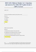 HSIA 4130&colon; Midterm Module 1 & 2 &vert; Questions  and Answers&vert; New 2026&sol; 2027 Update &vert;Grade A &lpar;100&percnt; Correct&rpar;