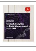 Clinical Analytics and Data Management for the DNP &lpar;2024&rpar; &ndash; Sylvia &ndash; eTextbook