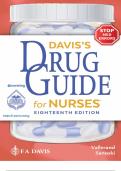 Davis&rsquo;s Drug Guide for Nurses &ndash; Comprehensive Reference