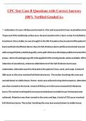 CPC Test Case B &lpar;Latest 2026&sol;2027 Update&rpar; Complete Questions and Guide Answers&comma; 100&percnt; Verified Graded A&plus;
