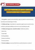 PN 2002 final review STUDY GUIDE WITH THE LATEST 2025-2026 UPDDATE&excl;&excl; QUESTIONS AND CORRECT ANSWERS GRADED A&plus;