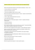 NRSG 2350 - Module 3 Exam Questions Answered Correctly Latest Update 2025-2026