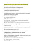 NRSG 2350 Exam 2 Meds Questions with Correct Answers Latest Update 2025-2026