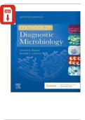 TEST BANK For Textbook Of Diagnostic Microbiology&comma; 7th Edition By Connie R&period; Mahon&comma; Verified Chapters 1 - 41&comma; Complete Newest Version