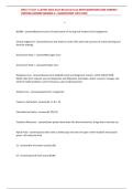 NSG 111 Unit 1 LATEST 2025&colon; Exam Review Outline WITH QUESTIONS AND CORRECT VERIFIED ANSWER GRADED A&plus; GUARANTEED 100&percnt; PASS
