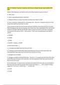 MBA 701 Midterm Prep Exam Questions and Answers Already Passed Latest Update 2025-2026