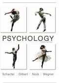 Test bank for Psychology 4th Edition by Daniel L. Schacter (questions and answers for every single chapter)UPDATED 2025!!!